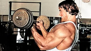 Arnold Schwarzenegger ARMS Workout Routine Before Bodybuilding Competition [upl. by Meesaw]