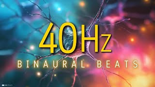 Achieve Super Focus with 40Hz Binaural Beats  Boost Memory for Exceptional Performance [upl. by Snow]