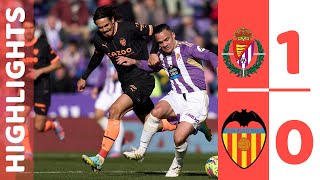 REAL VALLADOLID CF v VALENCIA CF 10 HIGHLIGHTS  LA LIGA 202425 [upl. by Aniled]