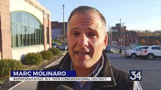 Marc Molinaro participates in early voting [upl. by Leelah12]