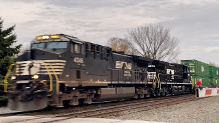 NS 257 passes Chesterton [upl. by Yelsiap]