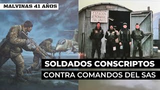 Malvinas  Soldados conscriptos contra comandos del SAS [upl. by Aidin]