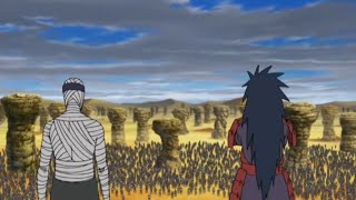 Madara VS Aliança shinobi  Madara mostra o poder de um deus [upl. by Iong]