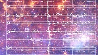 How a galactic center sonification was turned into sheet music [upl. by Anilet]