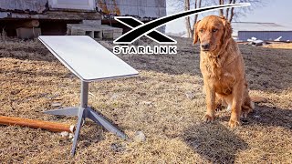 FASTER FARM INTERNET  Starlink Review amp Speed Test [upl. by Narag]