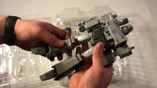 Masterpiece Megatron Unboxing  MP36 [upl. by Masera]