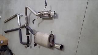 PT CRUISER EXHAUST [upl. by Ikin]