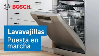 Cómo Poner en Marcha Tu Lavavajillas Bosch de Manera Sencilla  Bosch Home España [upl. by Tine]