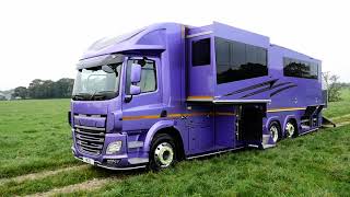 Luxury HGV Helios 26 tonne horsebox [upl. by Loella]