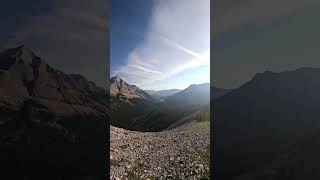 Way up Cougar Mountain in Kananaskis Country in the Big Elbow area July [upl. by Kcirdek]