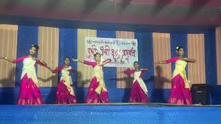 Sarat ahile Kati Bihu Daisy With Group \ like dance comment laxmipuja beutifull dance [upl. by Nahtahoj904]