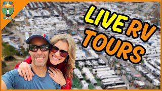 2024 Tampa Florida RV Super Show Live RV Tours [upl. by Nylodnewg757]