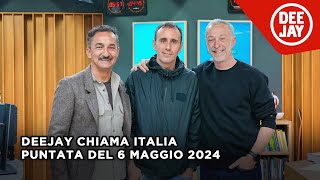 Deejay Chiama Italia  Puntata del 6 maggio 2024  ospite Zerocalcare [upl. by Ahola627]