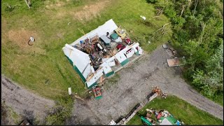 May 11 2024 Finleyville PA EF2 Tornado Damage [upl. by Bax582]