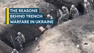 Why trench warfare has been at the centre of the Ukraine war [upl. by Notwen391]