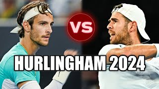 Lorenzo Musetti vs Karen Khachanov HURLINGHAM 2024 [upl. by Stilu723]