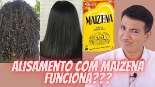 PROGRESSIVA CASEIRA COM MAIZENA… funciona de verdade [upl. by Wayland]