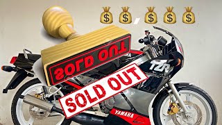 YAMAHA TZR 125 SOUND  FOR SALE  4k VIDEO  60126736445 [upl. by Zetta]