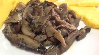 Funghi Trifolati ricetta base [upl. by Yrem]