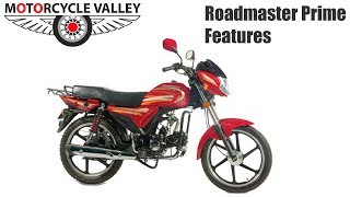 Roadmaster Prime 80cc motorcycle features [upl. by Bass]