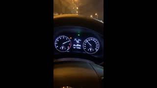 Hyundai Elantra 2018 Top Speed attempt [upl. by Harihat]