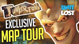 Overwatch  Junkertown WORLD EXCLUSIVE Map Tour [upl. by Yenruoc]