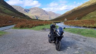 Honda NT1100  Honister Pass Lake District [upl. by Carlyle]