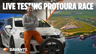 Protoura Race Tyre  Live Testing amp Development on the Track [upl. by Holub]