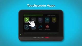 How to use the Cox Homelife Touchscreen Control Panel [upl. by Nagirrek778]