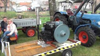 Deutz MAH Wasserverdampfer Oldtimertreffen Frickendorf bei Ebern [upl. by Fronniah]