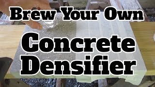 DIY Concrete Densifier [upl. by Onig]