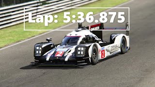 Porsche 919 Hybrid 2016 on the Nordschleife [upl. by Aiykan421]