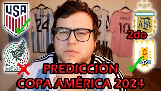 Quién ganará la Copa América  PREDICCIÓN DE LA COPA AMERICA 2024 [upl. by Slaby]