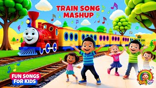 Choo Choo Train Song  Train Poem for Kids  Nursery Rhymes amp Kids Songs by ZubiDubiKids [upl. by Ashby]