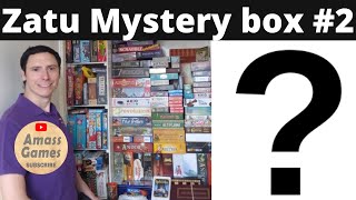 Zatu Mystery box £40 is it better than the £60 one Lots of board games  AmassGames  board games [upl. by Bandeen]