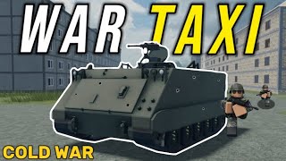 I Became a TAXI DRIVER in Cold War  Roblox [upl. by Vevine]