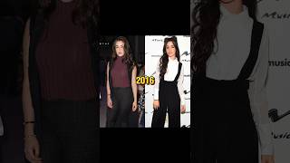 Lauren Jauregui Vs Camila Cabello Through The Years ✨ shorts thenandnow [upl. by Milt361]