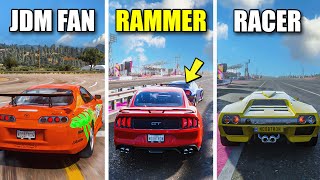 10 Types of Players in Forza Horizon 5 [upl. by Yaakov]