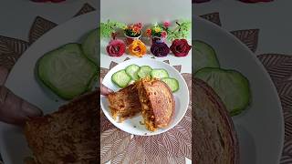 Schezwan yippee sandwich 🥪😋🤤 recipe shorts yummy cook with sini [upl. by Caundra900]