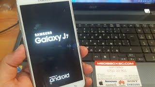 Samsung J7 SMJ700H Remove google account bypass frp [upl. by Maidel]