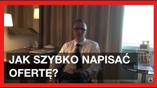 Jak Napisać Ofertę Handlową  ZABÓJCZY TRIK [upl. by Graybill]