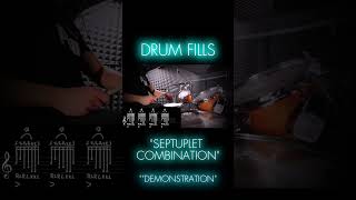 DRUM FILLS  SEPTUPLET COMBINATION  Alessandro Cafagna [upl. by Hartzke]