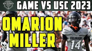 Omarion Miller Highlights vs USC 2023  Colorado Football [upl. by Doi764]