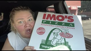 St Louis Style Pizza Mukbang [upl. by Ecinej310]