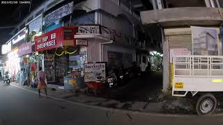 Jew Street Market Road Ernakulam Kochi  Night Scene [upl. by Davidson]