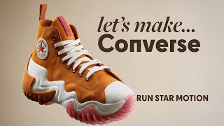 Making Shoes  Converse Run Star Motion CX [upl. by Gemini]