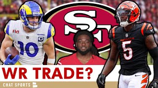 49ers Rumors 49ers Trading For A WR After Brandon Aiyuk Injury Christian McCaffrey Injury Update [upl. by Mars497]