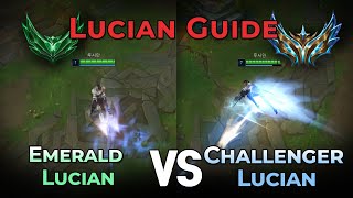 How KR Challengers play Lucian Differently  Lucian Guide [upl. by Cissie]