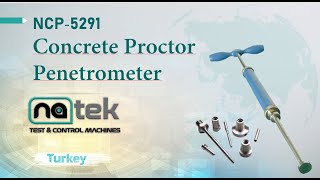 NCP5291 Concrete Proctor Penetrometer [upl. by Lesh]