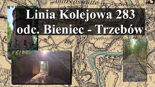 Linia Kolejowa 283 odc Bieniec  Trzebów  WYPRAWA KOLEJOWA [upl. by Heyde]